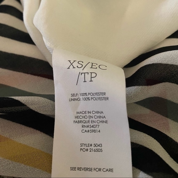 ❤️CAbi Linea Chevron Striped Cami - Picture 8 of 11